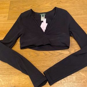 Seamless Black Long sleeve